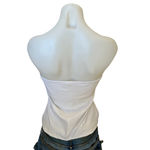525 America  White Tube Top LARGE Long Strapless Bodycon Bandeau Revolve $68 NEW Photo 5