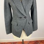 Elizabeth and James  Grey Wool Blend Blazer Photo 3