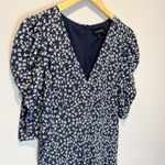 Saloni Colette Ditsy Floral Silk Mini Dress Photo 3