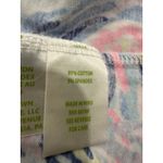 Lilly Pulitzer Fan Sea Periwinkle Waverly Cotton Spandex Blend Top Size Large Photo 4