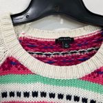 Talbots Fair Isle Sweater Winter Knit Holiday Nordic Pullover XL Photo 2
