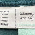 Anthropologie  Saturday Sunday Rosalind Velvet Half Zip Tunic Dress oversized S Photo 4