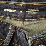 Old Navy Extra High Rise Kicker Boot Cut Jean 12 Women’s Bright Rinse Blue Photo 3