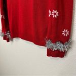 No Boundaries  Get Your Jingle On Red Crewneck Sweater Photo 7