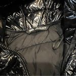 ZARA  Black Water Repellant Slicket Puffer  Jacket Size Large Photo 5