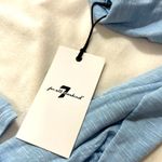 7 For All Mankind top mock neck long sleeve Color light blue Size S NWT Photo 7