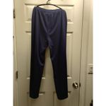 Woman Within  Size 14W Navy Blue Pull On Stretch Lounge Comfort Pants w Pockets Photo 1