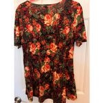 LuLaRoe ‎ Green Floral Women's Top Size S 29 1/2" Long x 20" Pit to Pit Photo 1