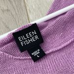 Eileen Fisher Tank Top linen womens Purple (large) contemporary classic summer Photo 1