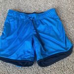 Nike Women's Drill Mesh Training Shorts Blue/ Navy Extra Small Photo 0