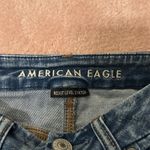 American Eagle Curvy High Rise Shortie Denim Shorts Photo 4