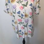 Bill Blass Jeans Vintage floral short sleeve button down shirt Photo 2