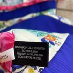 Boston Proper Capri Tiles Print Square Neck High Low Dress Multi Photo 13