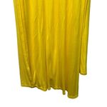 Be Jealous Scoop Neck Sleeveless Womens Yellow Maxi Beach Dress Small Side Slits Photo 10