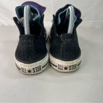 Converse All Star Black Sparkle Dual Tongue Women’s Shoe Size 8 SKU#24685 Photo 6