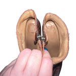 Madewell The Rosie Boot Women's Size 6.5 Red Snake Embossed Leather Ankle Bootie Photo 7