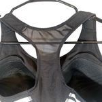 Adidas  Black Side Cut Out Racerback Mesh Athletic Gym Sports Bra Women Sz M Photo 6