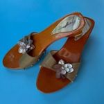 Giuseppe Zanotti  Women’s Brown Comfort Slip On Platform Slide on Heel Shoes 8.5 Photo 1