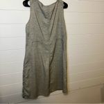 Horny Toad Gray Button-Front Midi Dress Wool Blend Medium Minimalism Casual Photo 10