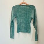 Victoria's Secret Victoria Secret’s PINK Active long sleeve shirt size small green Photo 2