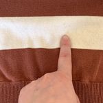 By Together 5/$25 Striped Pullover in Brown/White Photo 7