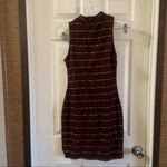Daisy Street  Brown Striped Sleeveless Knit Dress 2 Photo 7