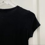 Teenbell Paris Floral Graphic Print Crop Tee Black Size M Photo 4