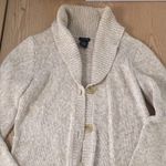New Women’s Calvin Klein Jeans Cardigan Sweater Camel Lite Khaki Beige Medium Tan Photo 2