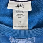 Disney Mickey Mouse & Stars Blue Pullover Crewneck Sweatshirt Size XL Photo 2