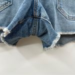 Knox Rose Light Wash Embroidered Side Pockets Raw Hem Mid Rise Shorts Sz 10 NEW Photo 4