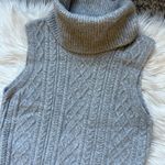 House of Harlow Sleeveless Turtleneck Sweater Dress Photo 3