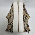 Bamboo Womens Snakeskin Platform Slip On Sneakers Shoe Size 8.5 Photo 10