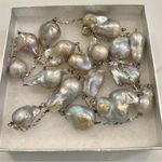 Handmade Long and large Baroque necklaces 19 inches long Photo 4