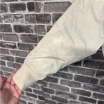 Athleta NWT  SATEEN BOMBER jacket Bone cream size M Photo 4