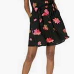 Amazon NWT Womens  Essentials Floral Woven Shirt Dress - Sz L Photo 0
