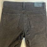 Frye Women’s Black Skinny Jeans Five Pocket Style Classic Moto Size 28 Photo 2