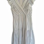 Rebecca Taylor  Striped Yarn-Dye Midi Dress Size 6 Photo 0