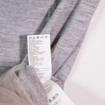 Maison Martin Margiela Wool Blend Knit Stretch Tulle Mesh Trim Sweater Dress S Photo 3