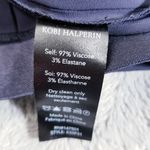 Kobi Halperin Angie High Rise Side Slits Trousers Blue Size 8 Photo 8