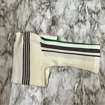 Vintage 1960 1970 Sears Acrylic Sweater Tunic Mini Dress Boat Neck Flair Sleeve Green Size 34 Photo 5