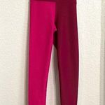 Beach Riot Womens Athletic Leggings Pink Two Tone Ribbed Size XS Photo 0