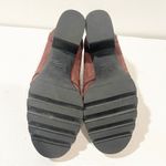 Sorel  Size 6.5 Addington Chelsea Ankle Boots Waterproof Maroon Leather Photo 6