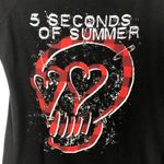 Bravado 5 Seconds of Summer Short Sleeve Black Tee Size L Photo 2