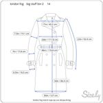 London Fog trench zip out sherpa lining tan Photo 1