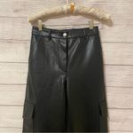 Wilfred  Free Modern Cargo Leather Black Pant Photo 3