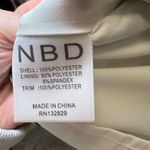 NBD NWT  Floral Lace Illusion Neck Long Sleeve Blouse Top Women Size S Photo 10