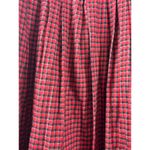 Susan Bristol Women's Red& Black Plaid Skirt Photo 1