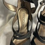 Moda  Elegant Black Strappy Heels Photo 7
