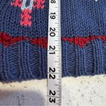 Woolrich Vintage Southwestern Rare Arctic Blue Sweater 80s 90s Cotton Photo 6