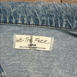 We The Free Free People Chain of Command Pleated Blue Mini Dress Size Large Photo 11